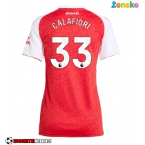 Ženske Nogometnih dresov Arsenal Riccardo Calafiori #33 Domači 2025-26 Kratki rokavi